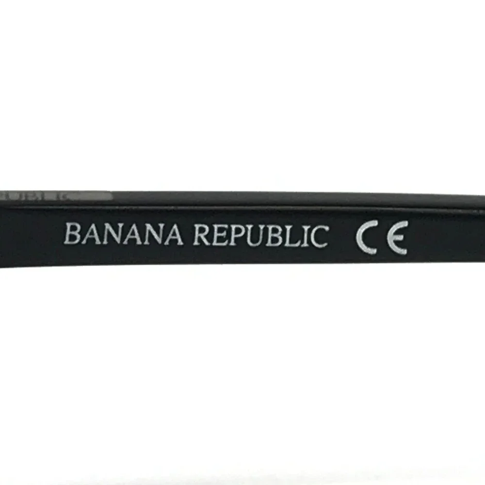 Banana Republic Eyeglasses Frames BR112 U76 Black Gradient Rectangle 52-16-145